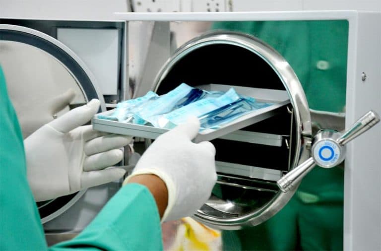 Sterilization of instruments